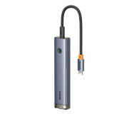 Baseus UltraJoy Series 5-Port HUB AIR Space Grey - 1306377 - zdjęcie 2
